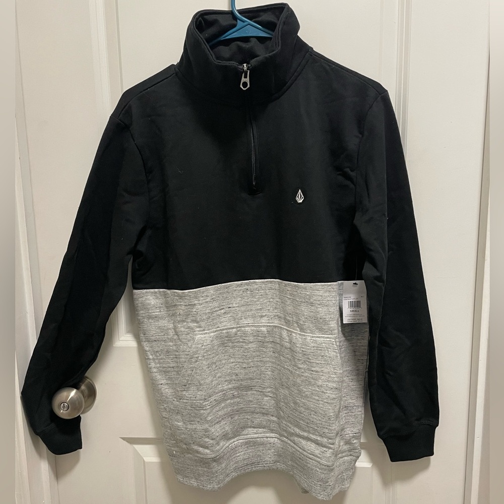 Volcom Men’s Contrast 1/4 Zip Small